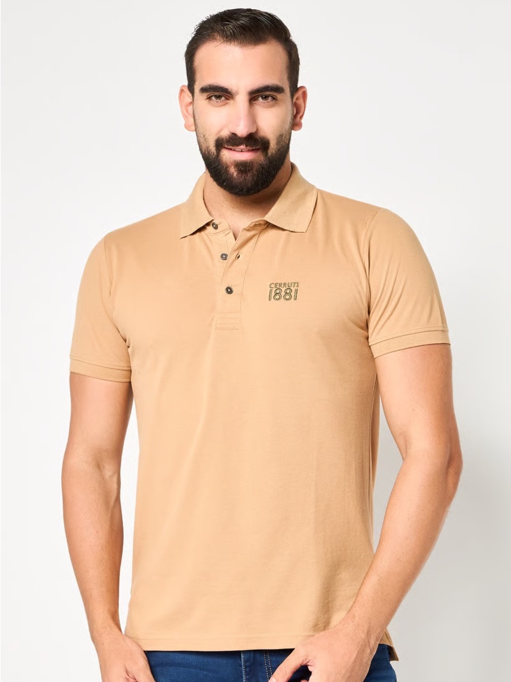 Cerruti 1881 Tan Polo Shirt​